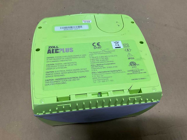 Zoll aed plus defibrillator - afbeelding 3 van  3