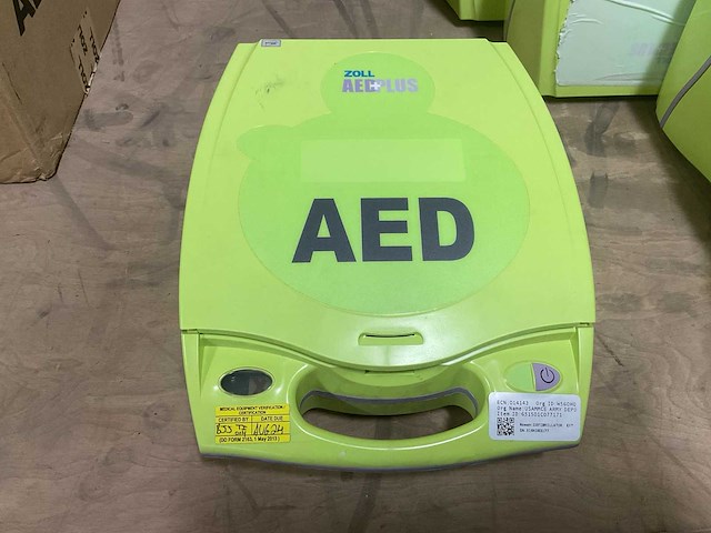 Zoll aed+plus defibrillator - afbeelding 4 van  4