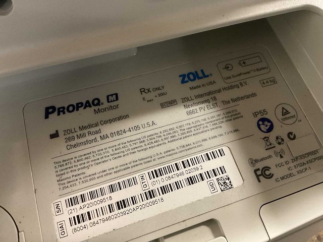 Zoll propaq monitor defibrillator - afbeelding 5 van  5