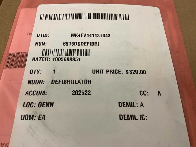 Zoll sternum paddles set - afbeelding 7 van  7