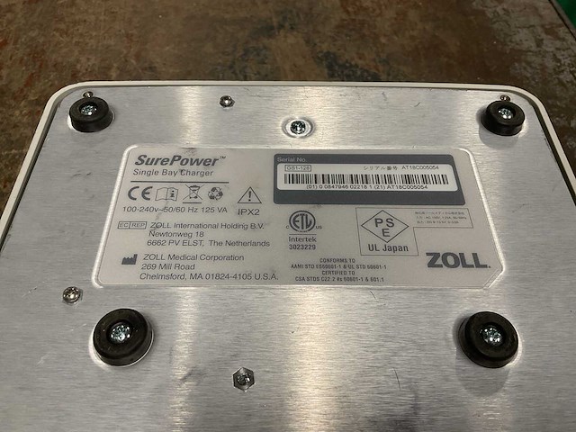 Zoll surepower single bay charger - afbeelding 5 van  5
