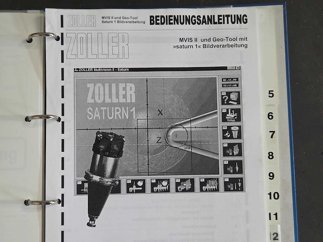 Zoller - 2000 - sat 1 v420 - voorinstelapparaat - afbeelding 18 van  29