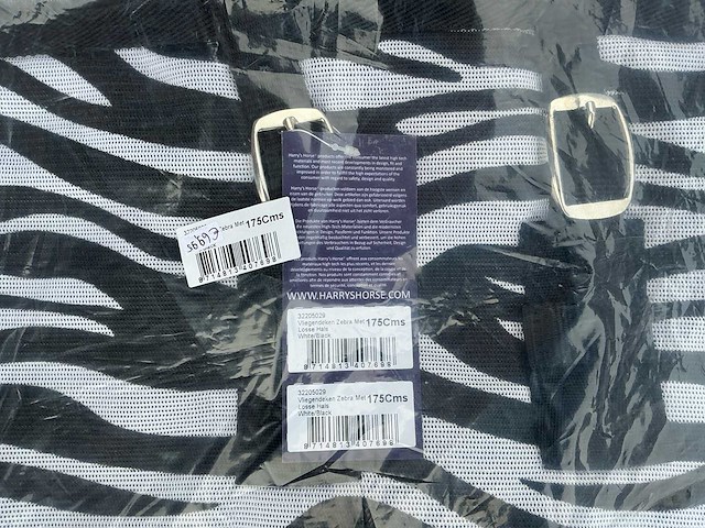 Zomer en vliegen dekens 175 cm paarden (2x) - afbeelding 2 van  3