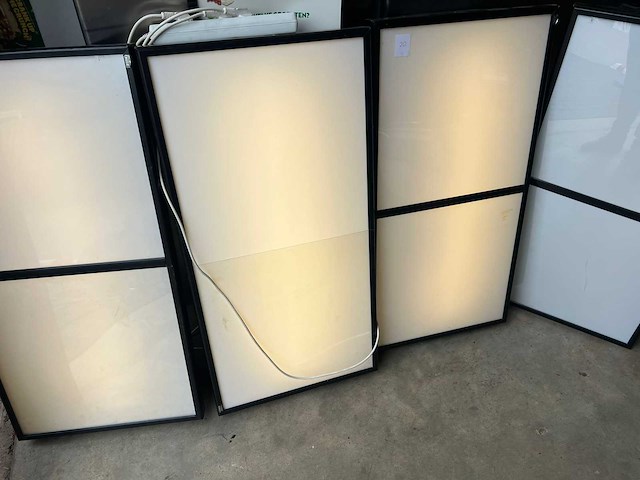 Zone systems menu lichtpaneel (4x) - afbeelding 1 van  2