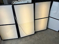 Zone systems menu lichtpaneel (4x)
