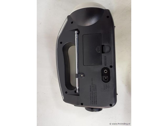 Zonne- en dynamoradio met lamp gm725 - afbeelding 5 van  8