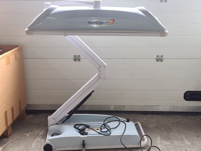 Zonnebank opvouwbaar, zonnebankmobiel, suncar - afbeelding 1 van  7