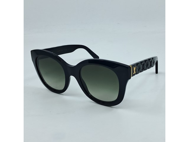 Zonnebril, louis vuitton, zwart/goud - afbeelding 1 van  12