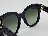 Zonnebril, louis vuitton, zwart/goud - afbeelding 10 van  12