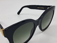Zonnebril, louis vuitton, zwart/goud - afbeelding 12 van  12