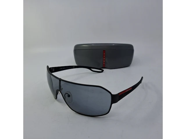 Zonnebril, prada, sps 52q tig-3c2 130 2n, zwart - afbeelding 1 van  7