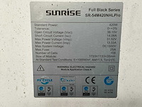 Zonnepaneel ( 8x)(420 watt ) - afbeelding 4 van  5