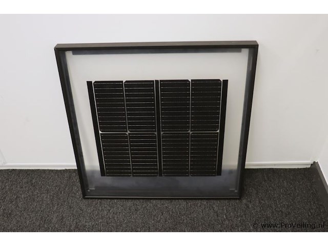 Zonnepaneel in lijst - 3 stuks - afbeelding 2 van  3