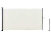 Zonnescherm / windscherm dubai - 500 x 160 cm - beige - afbeelding 6 van  8