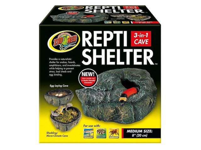 Zoo med rc-31 repti shelter (6x) - afbeelding 1 van  4