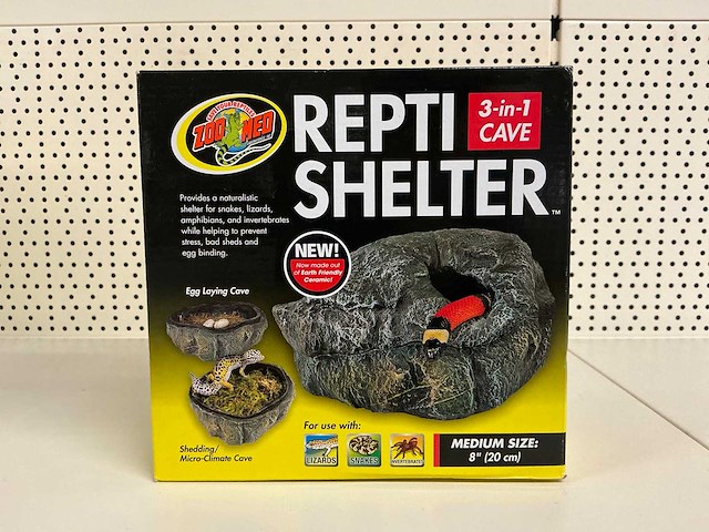 Zoo med rc-31 repti shelter (6x) - afbeelding 3 van  4