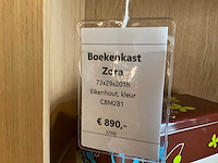 Zora eiken boekenkast - afbeelding 3 van  3