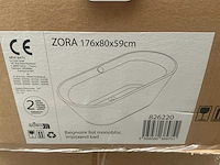 Zora ilot monobloc vrijstaande bad 176cm - afbeelding 1 van  1