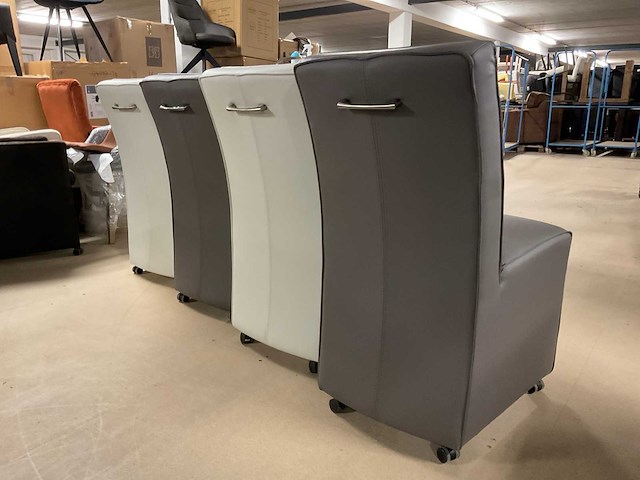 Zorro verrijdbare eetkamerstoel - afbeelding 14 van  15