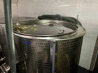 Zottel vergistingtank 1100liter (2x) - afbeelding 8 van  11