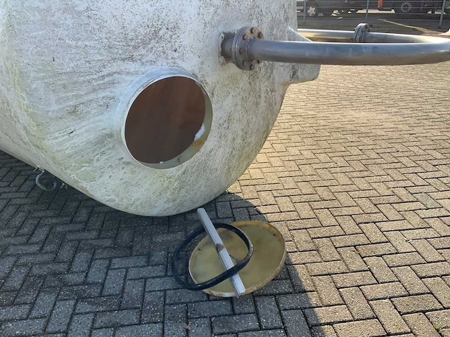 Zout silo rvs tank met schroef - afbeelding 2 van  3