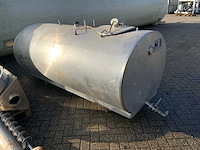 Zout silo rvs tank met schroef - afbeelding 3 van  3
