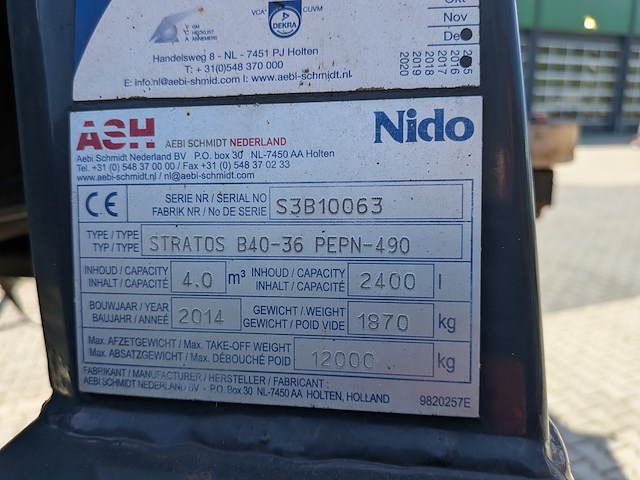 Zoutstrooier, nido, stratos b40-36 pepn-490, 2014 - afbeelding 4 van  21