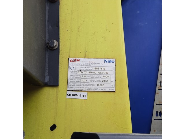 Zoutstrooier, nido, stratos b70-42 pcln-700, cd-orm-2186, 2013 - afbeelding 15 van  24