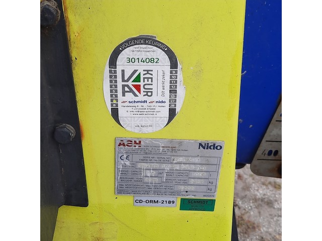 Zoutstrooier, nido, stratos b70-42 pcln-700, cd-orm-2189, 2013 - afbeelding 19 van  20