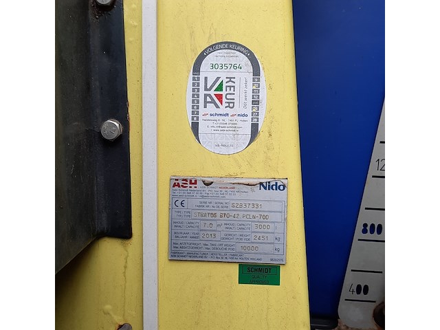 Zoutstrooier, nido, stratos b70-42 pcln-700, cd-orm-2231, 2013 - afbeelding 22 van  22