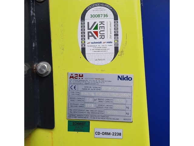 Zoutstrooier, nido, stratos b70-42 pcln-700, cd-orm-2238, 2013 - afbeelding 17 van  25