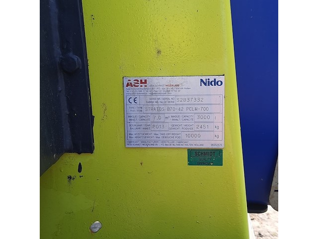 Zoutstrooier, nido, stratos b70-42 pcln-700, cd-orm-2265, 2013 - afbeelding 10 van  18