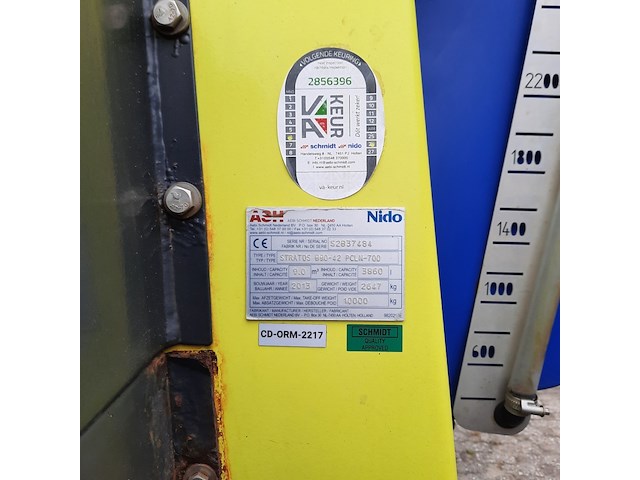 Zoutstrooier, nido, stratos b90-42 pcln-700, cd-orm-2217, 2013 - afbeelding 23 van  23