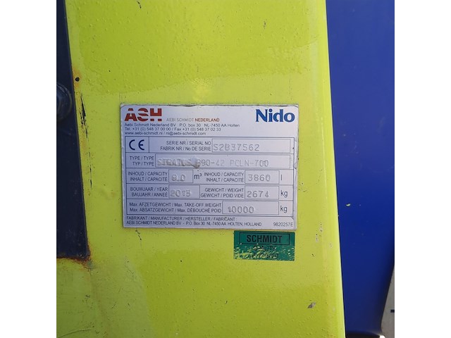 Zoutstrooier, nido, stratos b90-42 pcln-700, cd-orm-2264, 2013 - afbeelding 8 van  16