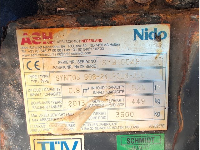Zoutstrooier, nido, syntos b08-24 pcln-350, 2013 - afbeelding 3 van  13