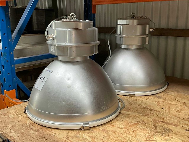 Zoxx industriële plafondlamp (2x) - afbeelding 1 van  4