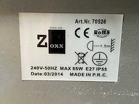 Zoxx industriële plafondlamp (2x) - afbeelding 2 van  4