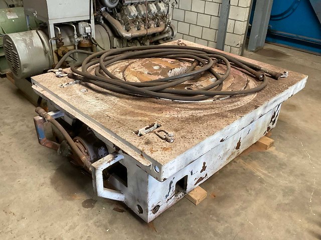 Zp375 roterende boortafel "rotary table" - afbeelding 2 van  6