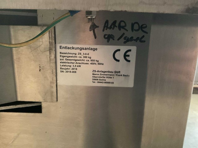 Zs anlagenbau - reinigingsmachinen tbv velgen - 2018 - afbeelding 5 van  6