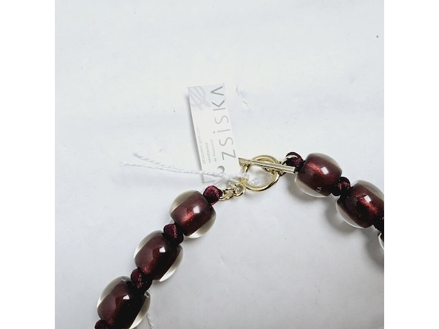 Zsiska dames collier - thaise designer jewellery - afbeelding 4 van  4