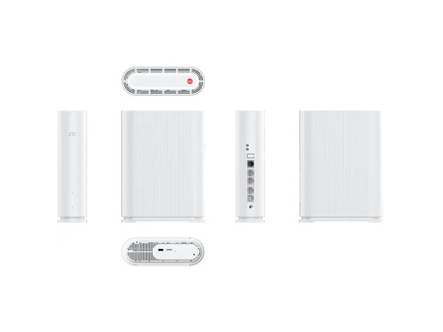 Zte stationaire router g5ts 5g wit - afbeelding 2 van  2