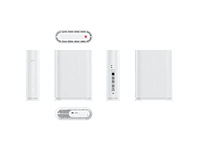 Zte stationrer router g5ts, 5g, wei - afbeelding 2 van  3