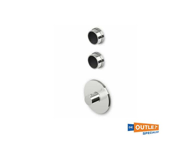 Zucchetti savoir thermostat mixer tap built -in shower - zsv091.cc - afbeelding 2 van  7