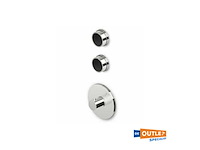 Zucchetti savoir thermostat mixer tap built -in shower - zsv091.cc - afbeelding 7 van  14