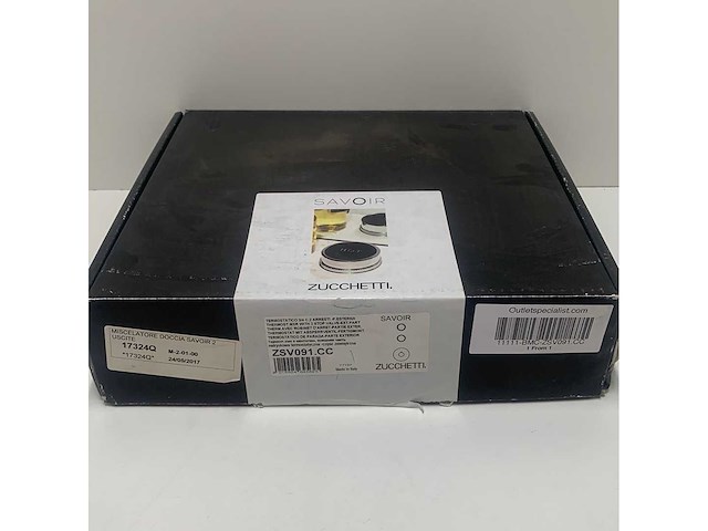 Zucchetti savoir thermostat mixer tap built -in shower - zsv091.cc - afbeelding 9 van  14