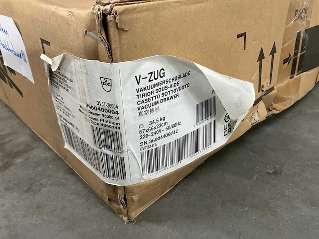 Zug vacudrawer v6000 vacuumlade - afbeelding 6 van  6