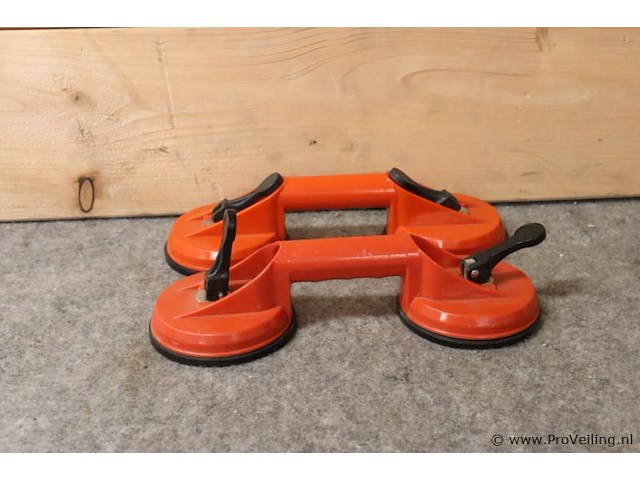 Zuigheffer met 2 zuignappen - 2 stuks - afbeelding 1 van  3