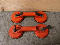 Zuigheffer met 2 zuignappen - 2 stuks - afbeelding 2 van  3
