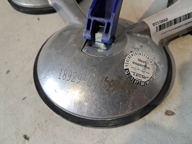 Zuignap - 100kg - 3xø120mm bohle, veribor 603, bouwjaar 2011 - afbeelding 2 van  4