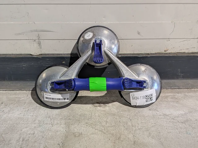 Zuignap - 100kg - 3xø120mm bohle, veribor 603, bouwjaar 2017 - afbeelding 1 van  3